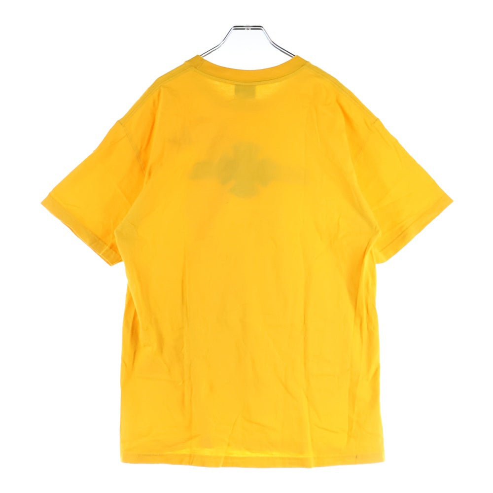 INDEPENDENT(インデペンデント) フロント ロゴプリント 半袖Tシャツ カットソー イエロー