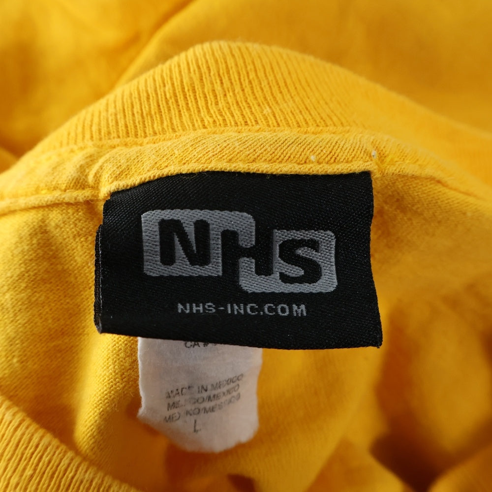 INDEPENDENT(インデペンデント) フロント ロゴプリント 半袖Tシャツ カットソー イエロー