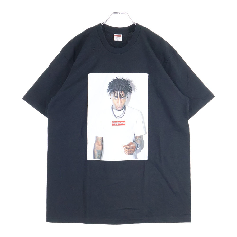 SUPREME(シュプリーム) 23AW NBA Young Boy Tee ヤングボーイ フォトプリント クルーネック 半袖Tシャツ カットソー ブラック