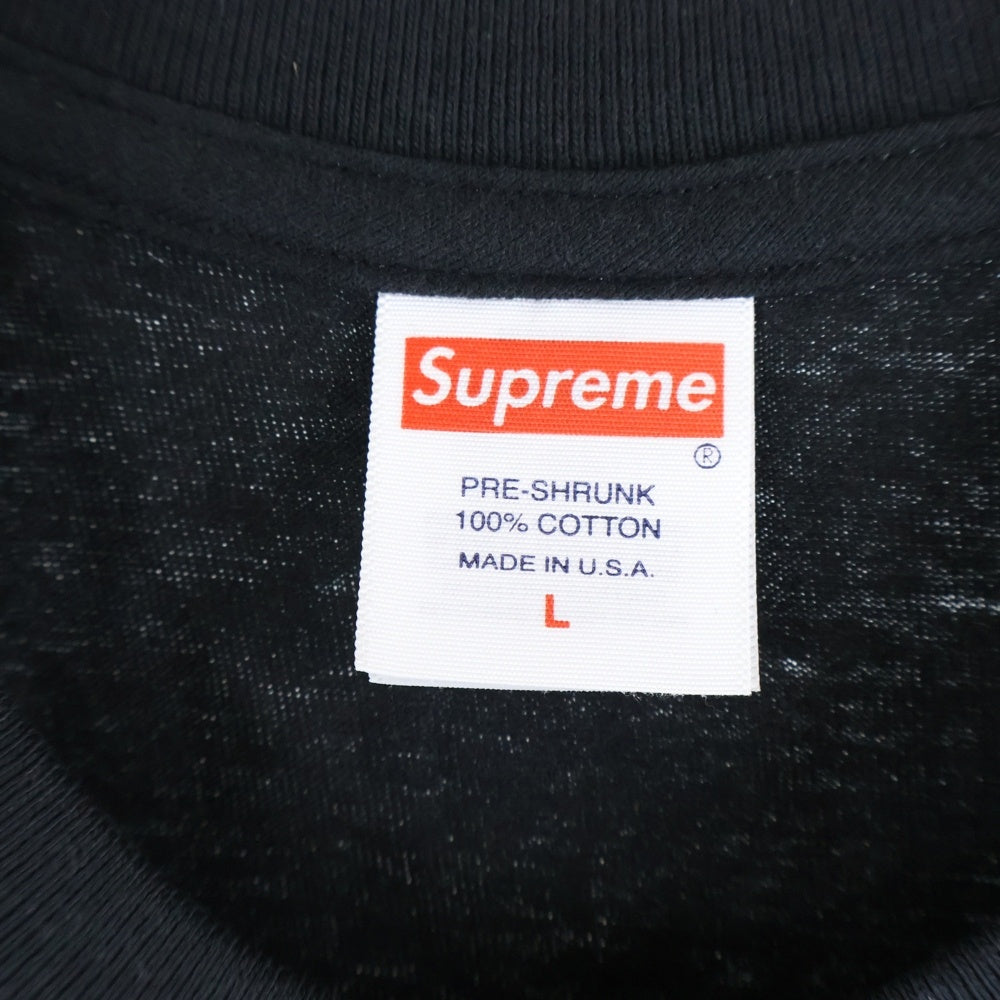 SUPREME(シュプリーム) 23AW NBA Young Boy Tee ヤングボーイ フォトプリント クルーネック 半袖Tシャツ カットソー ブラック