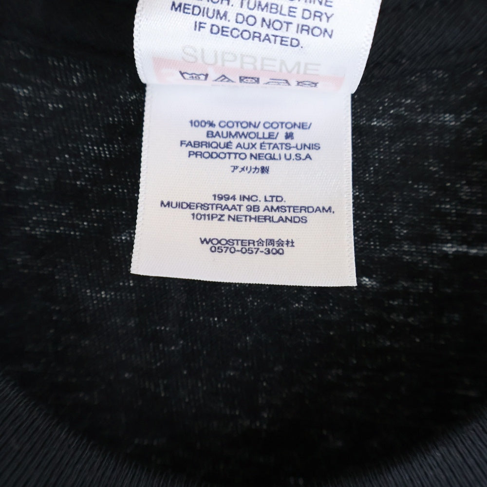 SUPREME(シュプリーム) 23AW NBA Young Boy Tee ヤングボーイ フォトプリント クルーネック 半袖Tシャツ カットソー ブラック