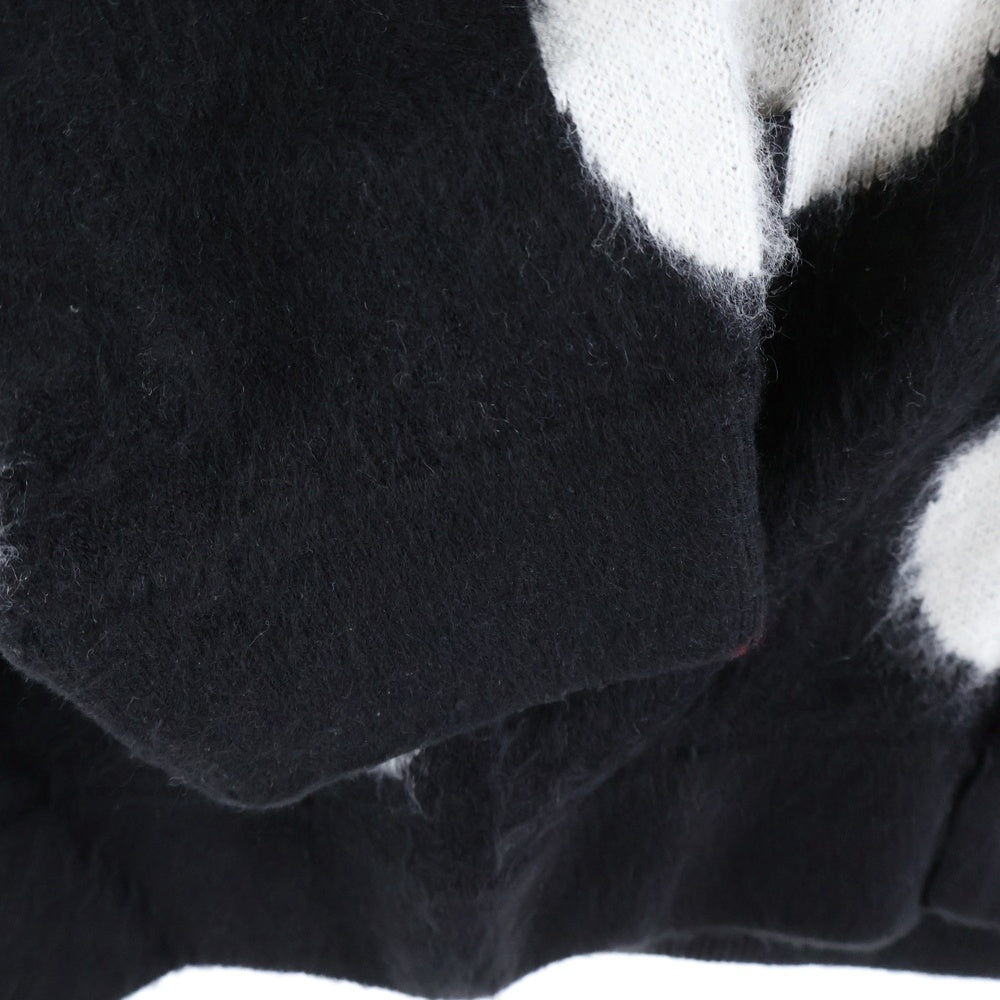 SUPREME(シュプリーム) 20SS Brushed Polka Dot Cardigan ブラッシュド ポルカドット カーディガン ブラック