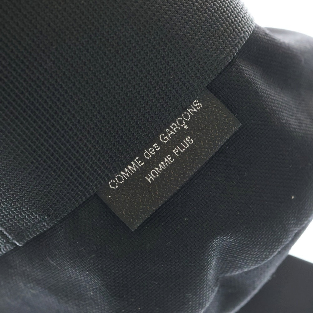 COMME des GARCONS HOMME PLUS(コムデギャルソンオムプリュス) 2WAY DUFFLE BAG ナイロン キャンバス ダッフル ショルダー ハンドバッグ ブラック PZ-K 208