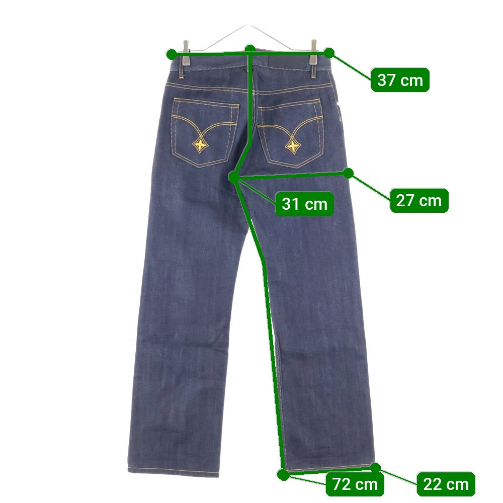 LOUIS VUITTON(ルイヴィトン) モノグラム フラワー刺繍 ワイド