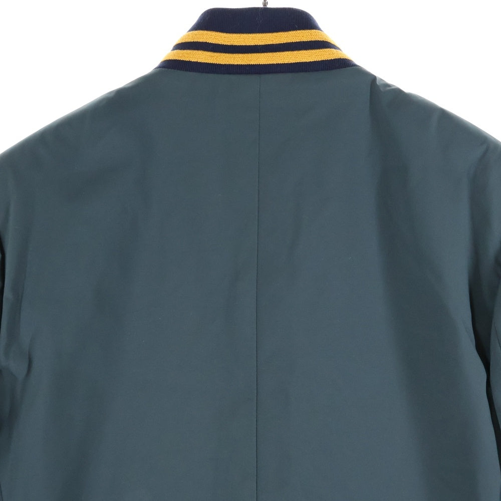 Dior HOMME(ディオールオム) 襟ストライプ ナイロンジャケット ブルゾン グリーン 533C229A3189