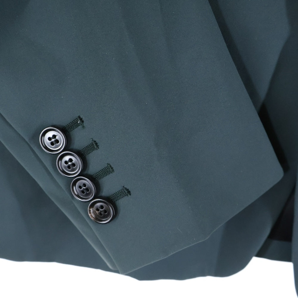 Dior HOMME(ディオールオム) 襟ストライプ ナイロンジャケット ブルゾン グリーン 533C229A3189