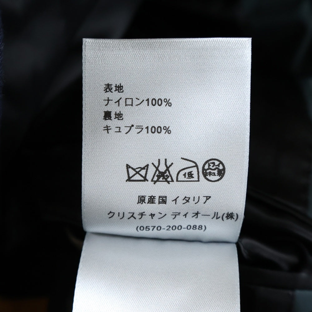 Dior HOMME(ディオールオム) 襟ストライプ ナイロンジャケット ブルゾン グリーン 533C229A3189