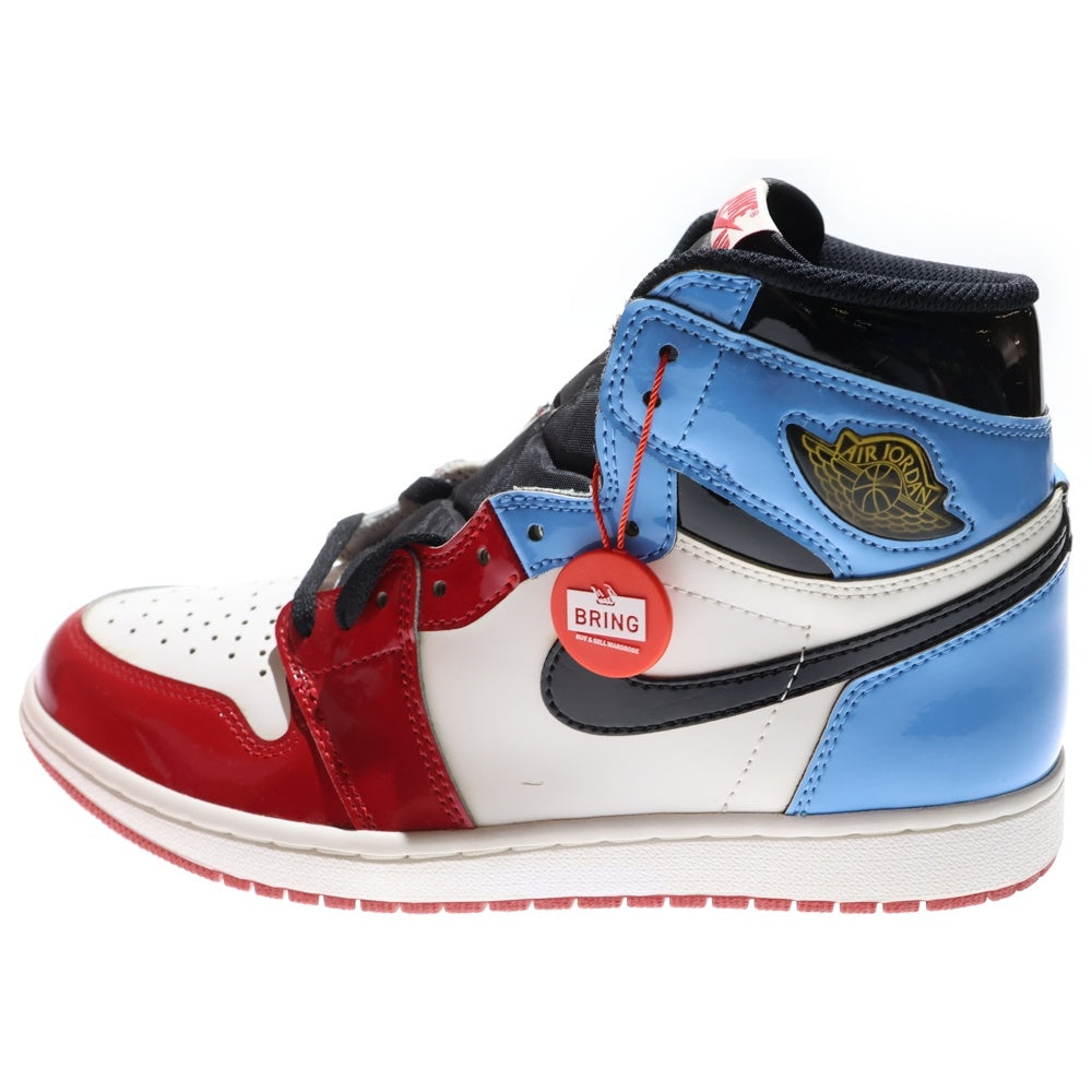 NIKE(ナイキ) AIR JORDAN1 HIGH OG FEARLESS エアジョーダン1 ハイ フィアレス ハイカットスニーカー レッド/ブルー US9.5/27.5cm CK5666-100