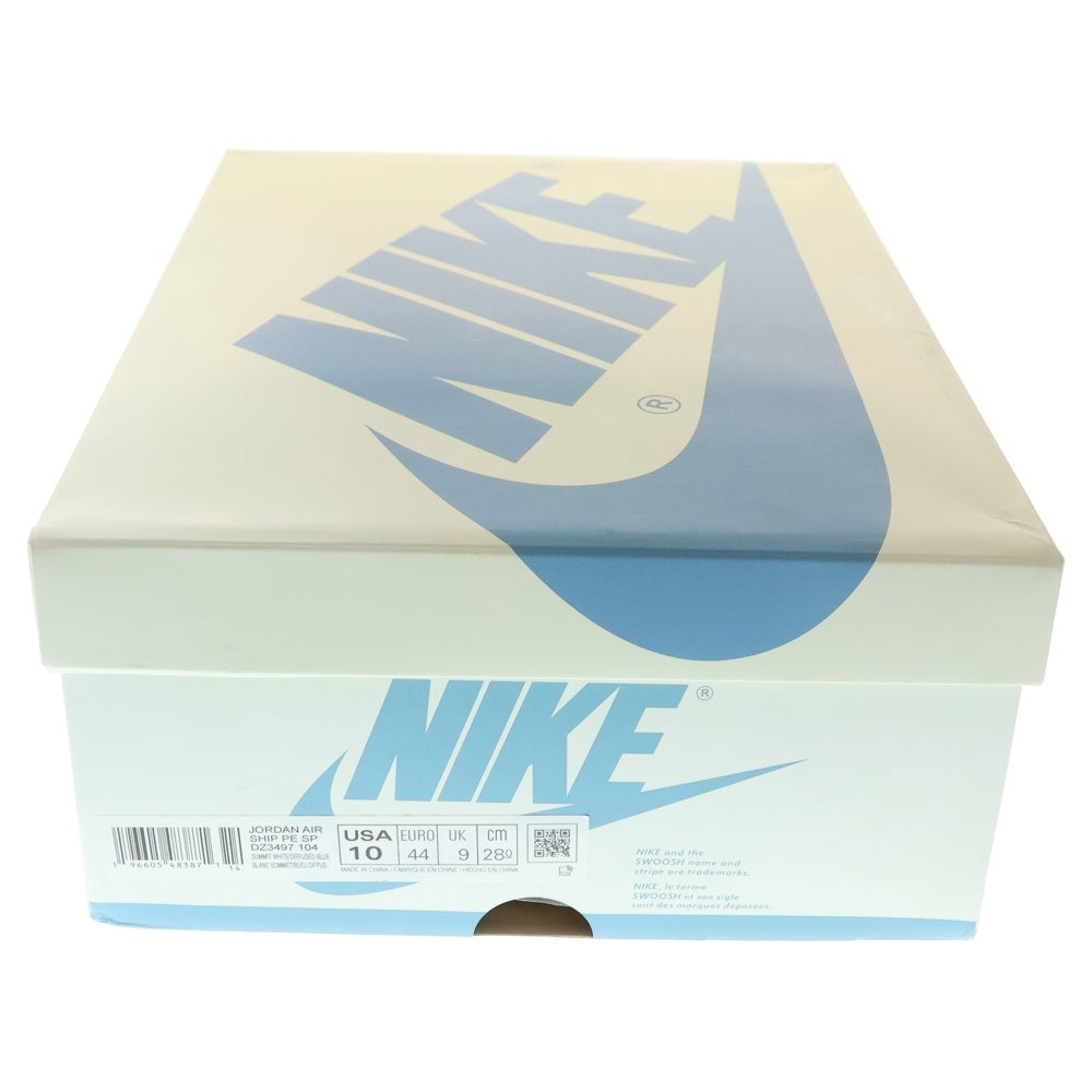 NIKE(ナイキ) AIR SHIP SP EVERY GAME DIFFUSED BLUE エアシップ エブリゲーム ディフューズドブルー ハイカットスニーカー ホワイト/ブルー US10/28cm DZ3497-104