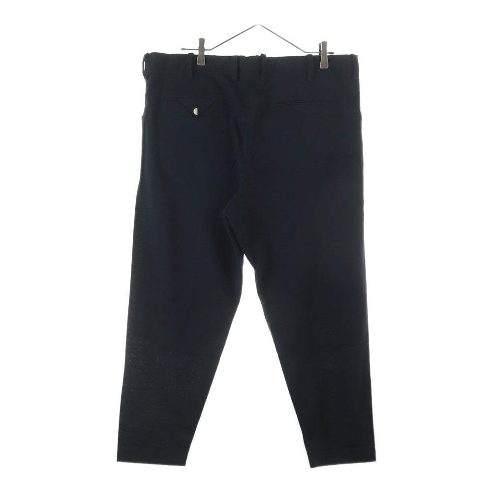 SUNSEA(サンシー) 16SS Dry Cotton Pants ドライコットン テーパードパンツ ブラック 16S43