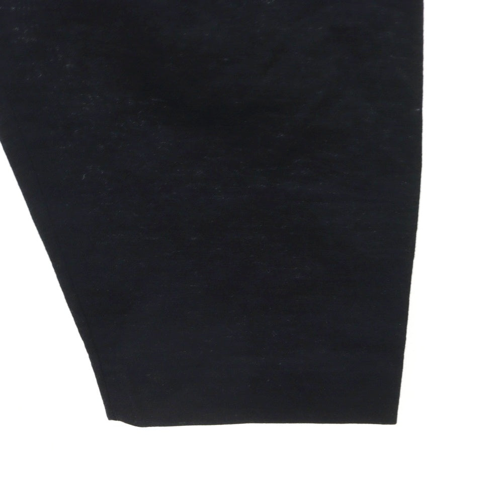 SUNSEA(サンシー) 16SS Dry Cotton Pants ドライコットン テーパードパンツ ブラック 16S43