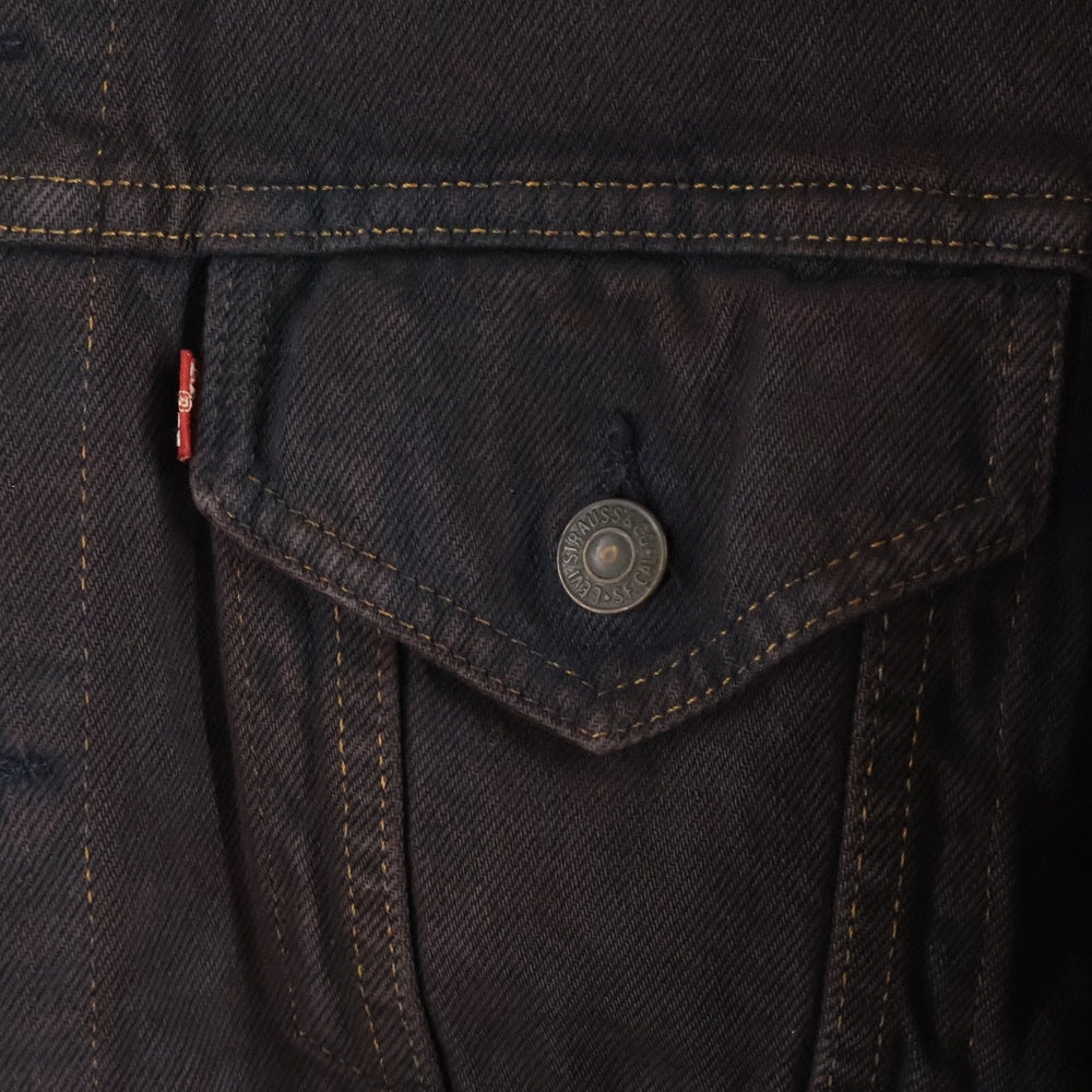 Levi's(リーバイス) 80s 71506-0214 USA製 ボタン裏870 後染め トラッカー デニムジャケット ブラウン