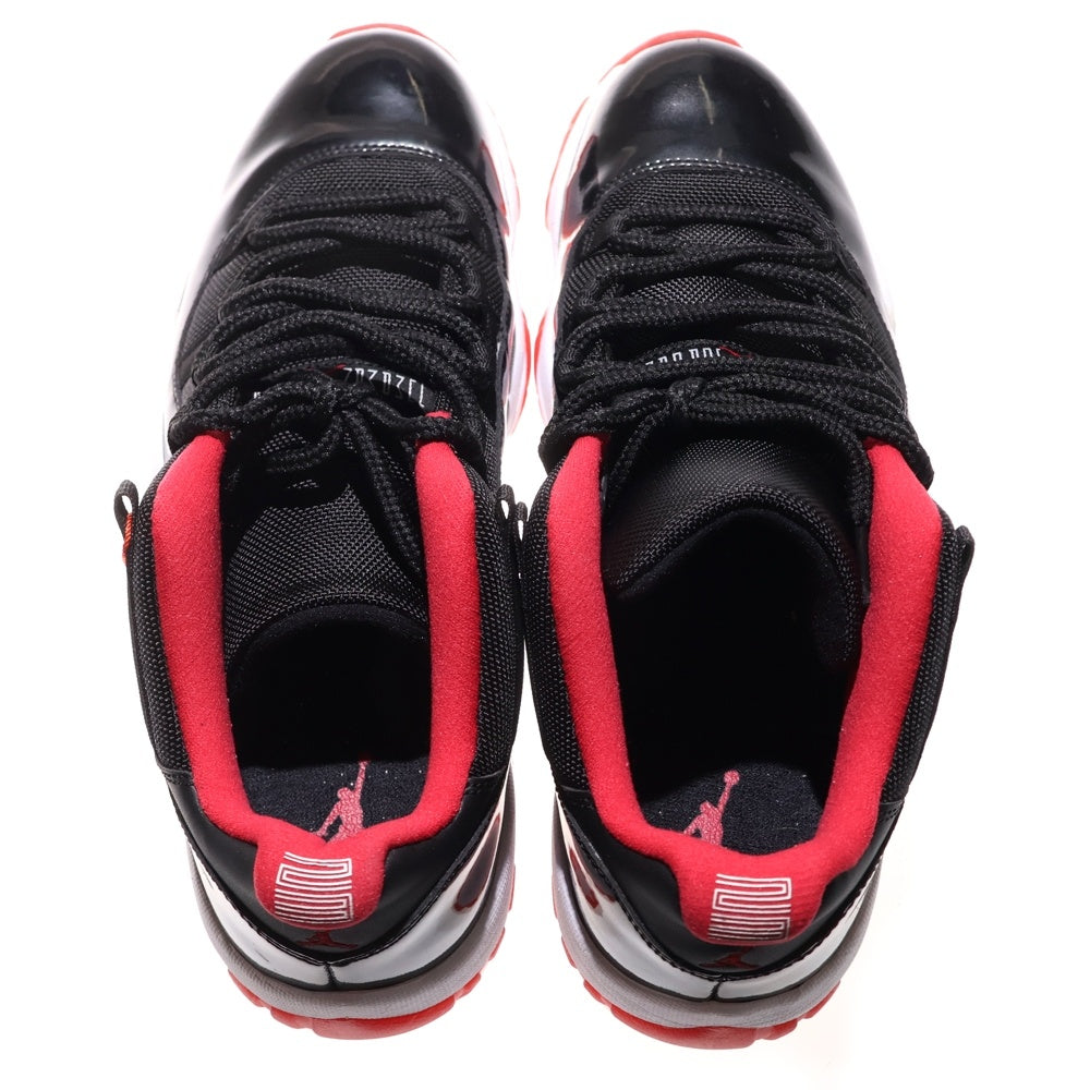 NIKE(ナイキ) AIR JORDAN 11 RETRO LOW BRED エアジョーダン レトロ ブレッド ローカットスニーカー ブラック/レッド US10/28cm 528895-012
