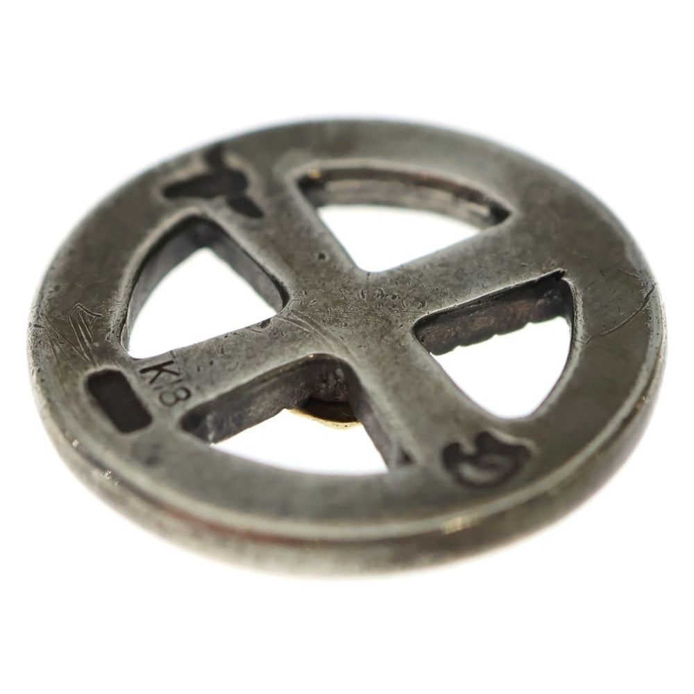 TADY & KING(タディアンドキング) レギュラーホイールSV K18 GPロングホーン ペンダントトップ シルバー/ゴールド