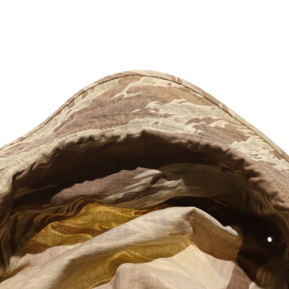 WTAPS(ダブルタップス) 初期タグ タイガーカモ リップストップ バケットハット ブラウン