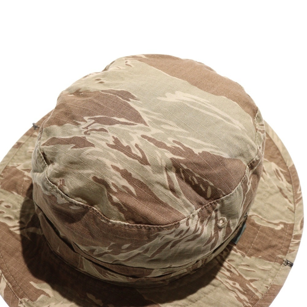 WTAPS(ダブルタップス) 初期タグ タイガーカモ リップストップ バケットハット ブラウン