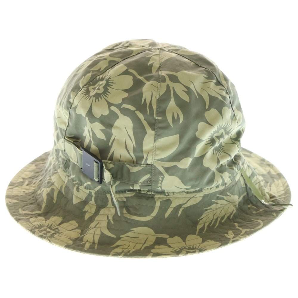 WTAPS(ダブルタップス) 初期タグ カモフラージュ 総柄 アロハ バケット ハット カーキ