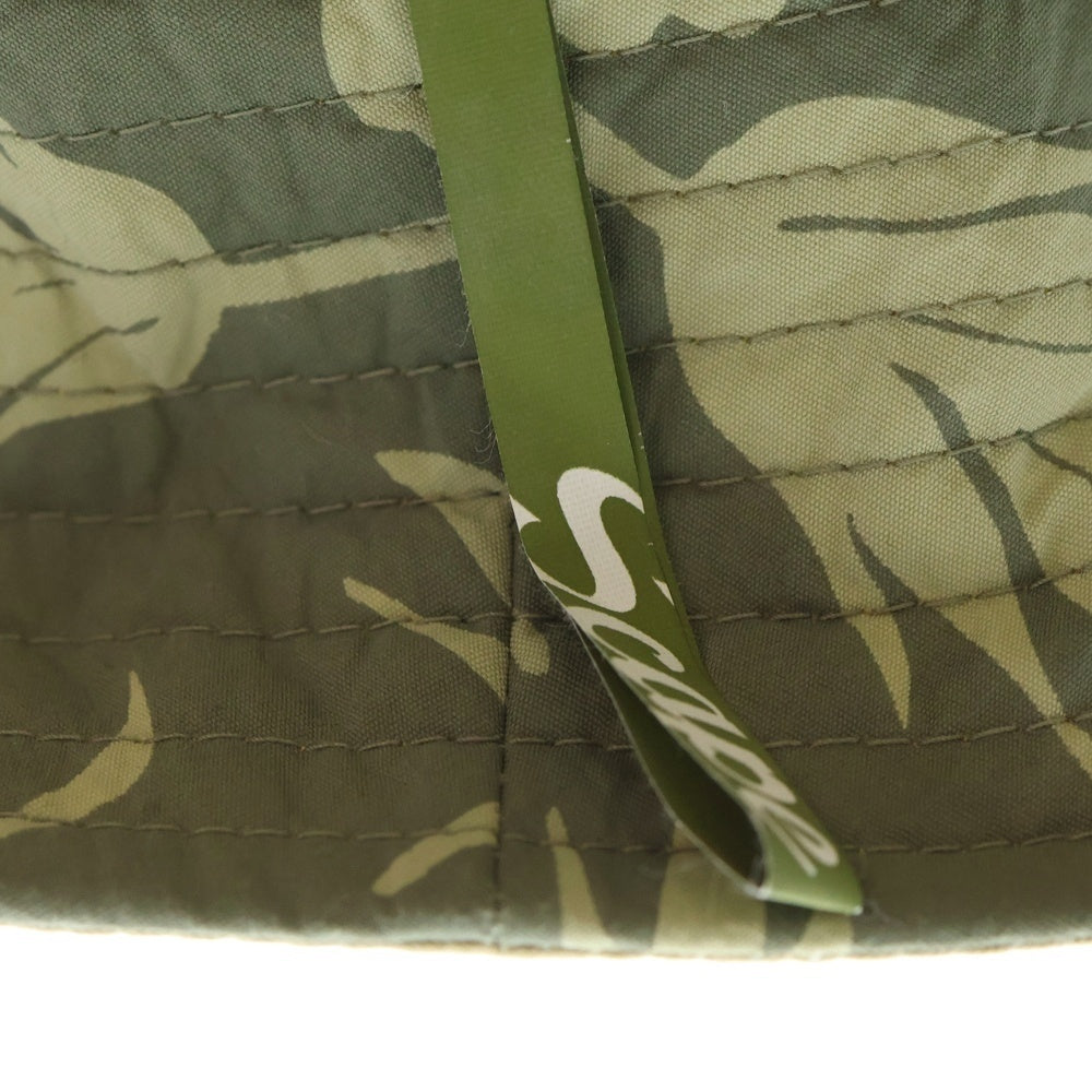 WTAPS(ダブルタップス) 初期タグ カモフラージュ 総柄 アロハ バケット ハット カーキ