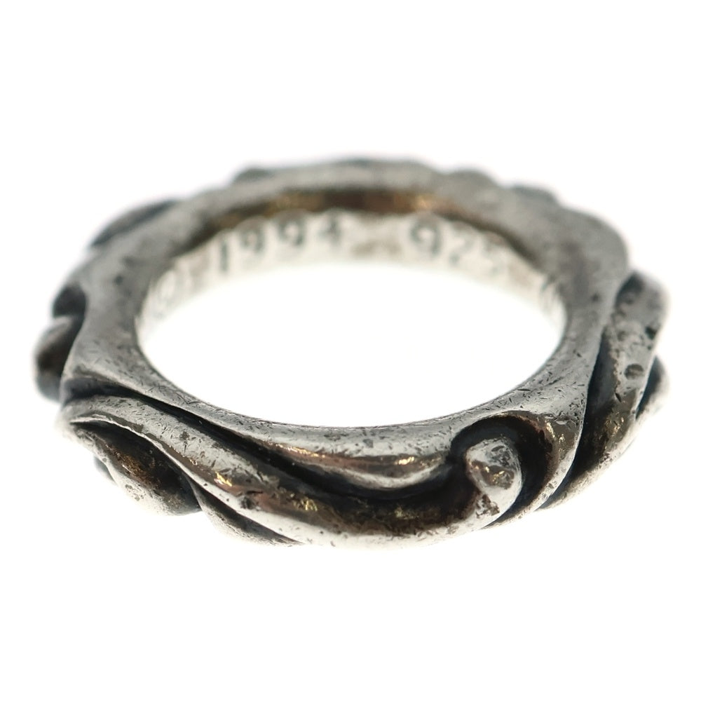 CHROME HEARTS(クロムハーツ) SCRL BAND スクロールバンド リング シルバー BCA351