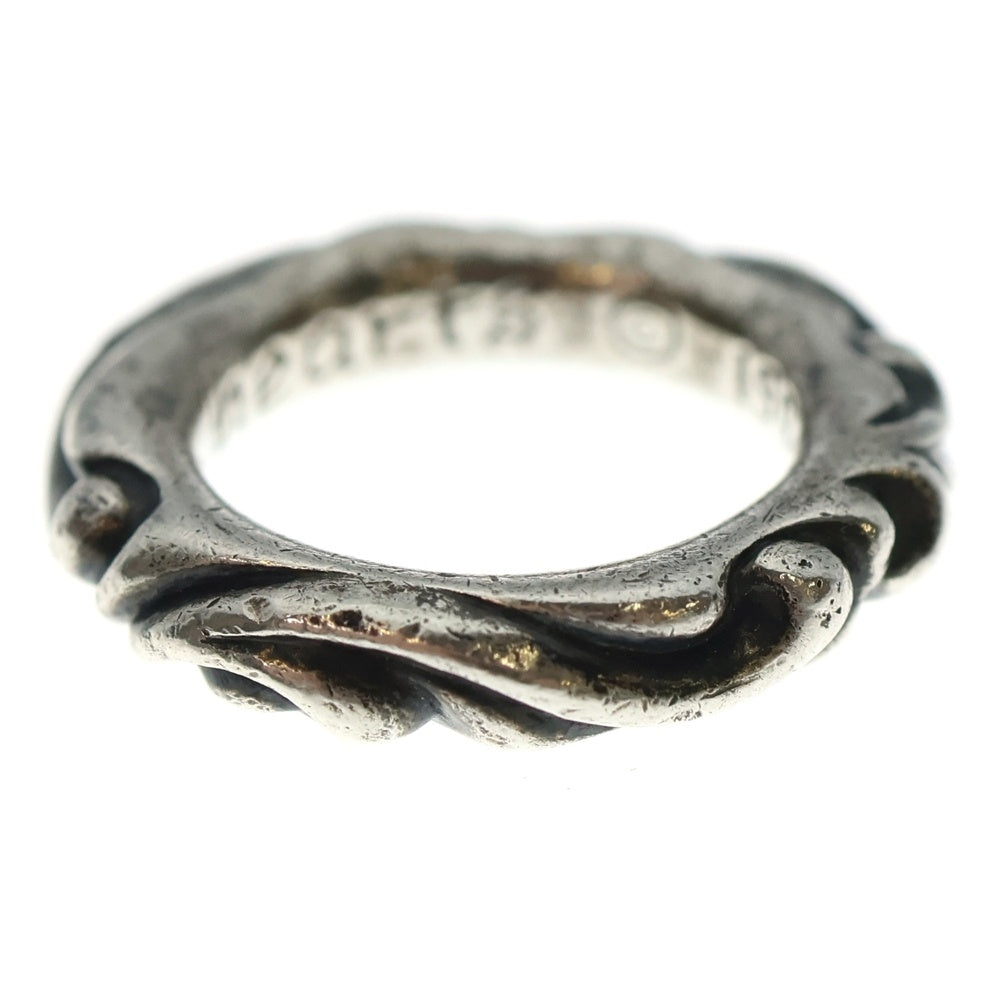 CHROME HEARTS(クロムハーツ) SCRL BAND スクロールバンド リング シルバー BCA351