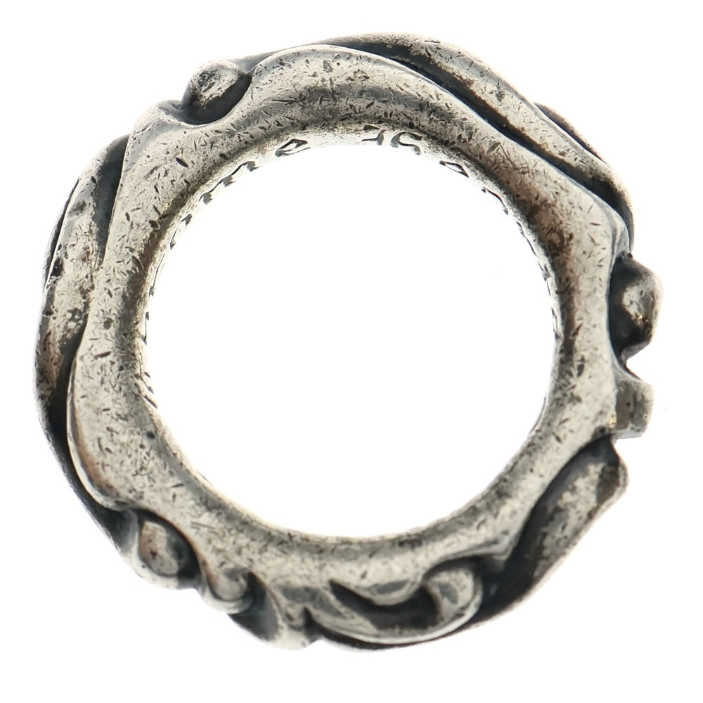 CHROME HEARTS(クロムハーツ) SCRL BAND スクロールバンド リング シルバー BCA351