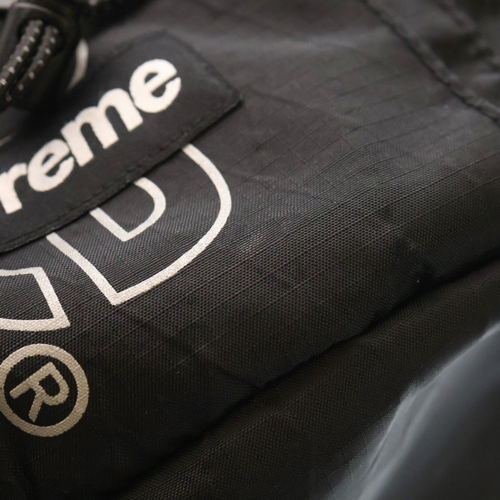 SUPREME(シュプリーム) 18AW Backpack ボックスロゴ ロゴプリント キルティング バックパック リュックサック ブラック