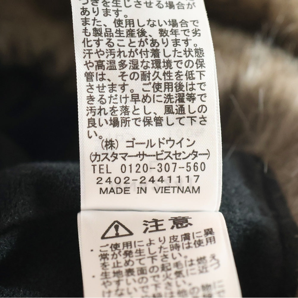 THE NORTH FACE(ザノースフェイス) FRONTIER CAP フロンティア フェイクファー パイロット キャップ 帽子 ブラック NN42241