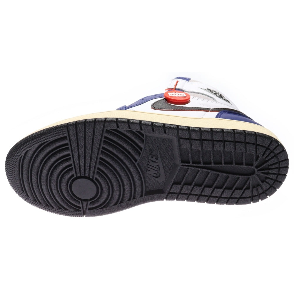 NIKE(ナイキ) AIR JORDAN 1 HIGH OG RARE AIR DEEP ROYAL BLUE エアジョーダン1 ハイ OG レア エア ディープロイヤルブルー ハイカットスニーカー US9.5/27.5cm DZ5485-100