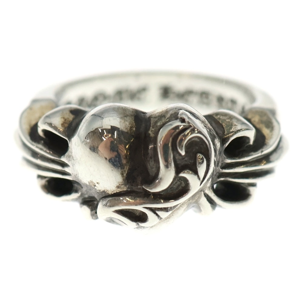 CHROME HEARTS(クロムハーツ) FLRL CRS HRT フローラルハート シルバーリング