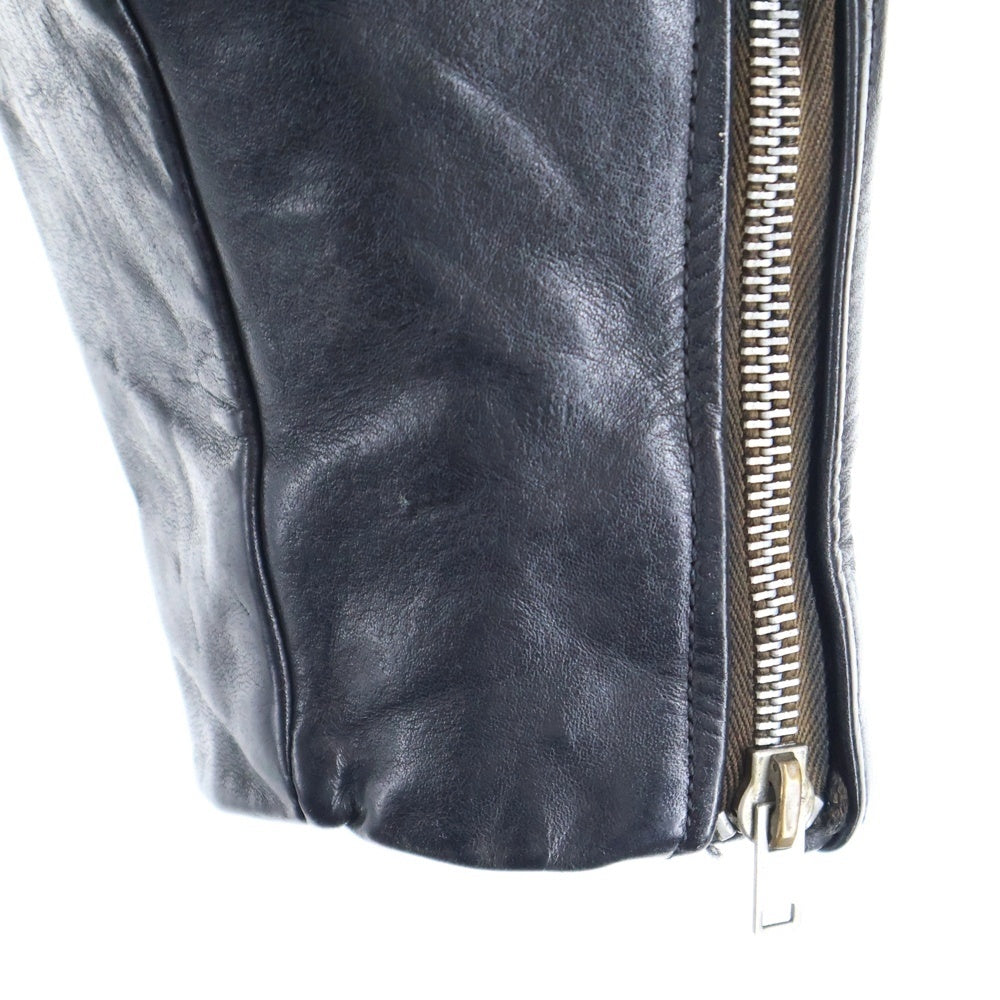 Lewis Leathers(ルイスレザー) 70s SPORTSMAN スポーツマン シングルライダースレザージャケット ブラック ヴィンテージ