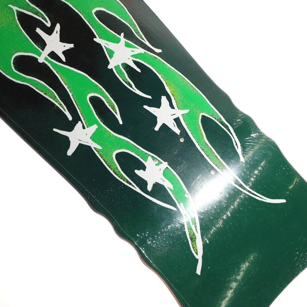 MARK GONZALES(マークゴンザレス) × KROOKED × Ray Barbee Flames Art Skateboard Deck クルキッド レイ・バービー マーク・ゴンザレス ゴンズ フレイムズ スケートボード アートデッキ マルチ