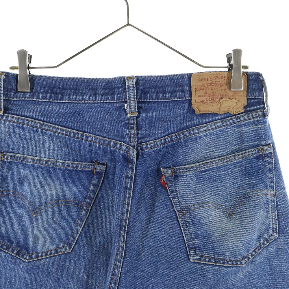 Levi's(リーバイス) 70s 501 ビッグE 後期 ボタン裏6 赤耳 不均等V デニム