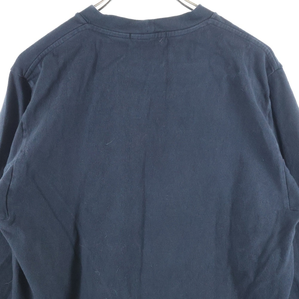 STONE ISLAND(ストーンアイランド) コットンフライ クルーネックスウェットトレーナー ブラック 671564258