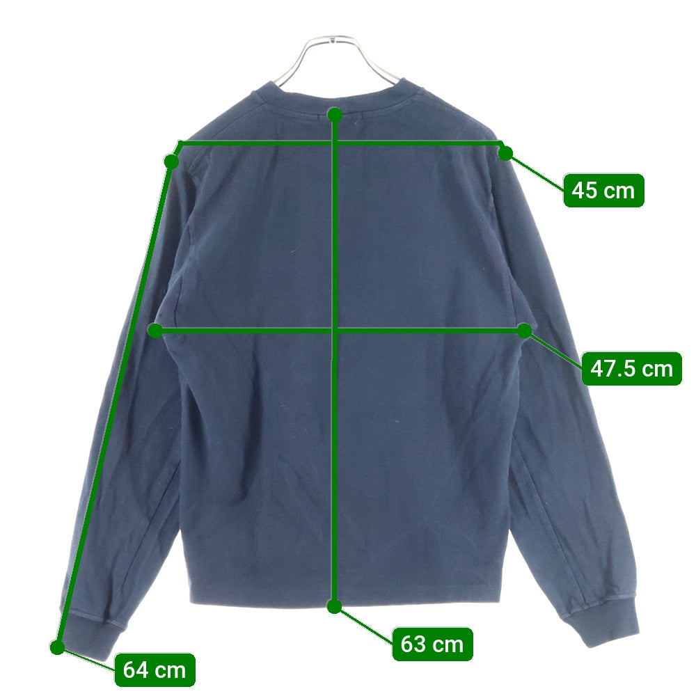 STONE ISLAND(ストーンアイランド) コットンフライ クルーネックスウェットトレーナー ブラック 671564258