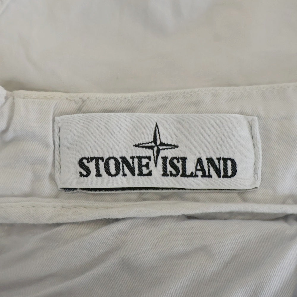 STONE ISLAND(ストーンアイランド) 16AW コットン トラック パンツ ホワイト 641531503