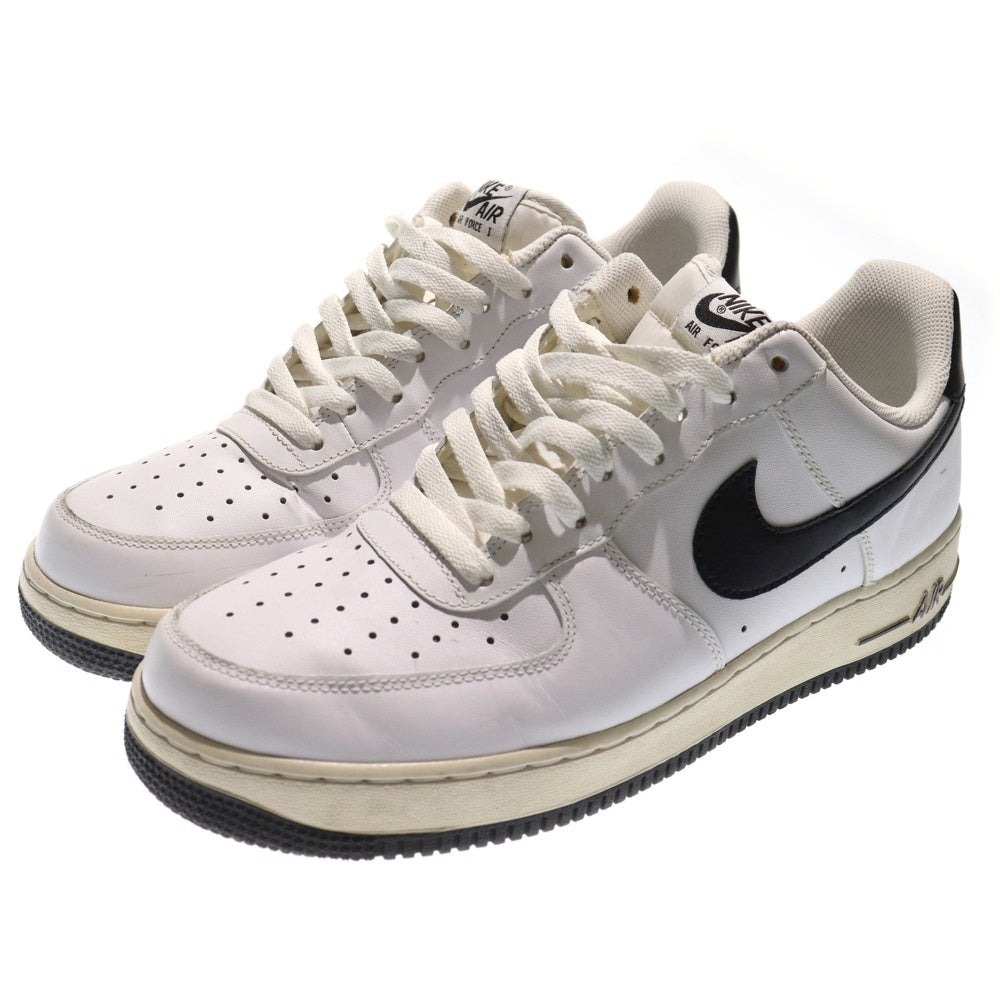 NIKE(ナイキ) 【観賞用 2012年製】AIR FORCE 1 LOW エアフォース1 ローカットスニーカー ホワイト/ブラック US11/29cm 488298-115