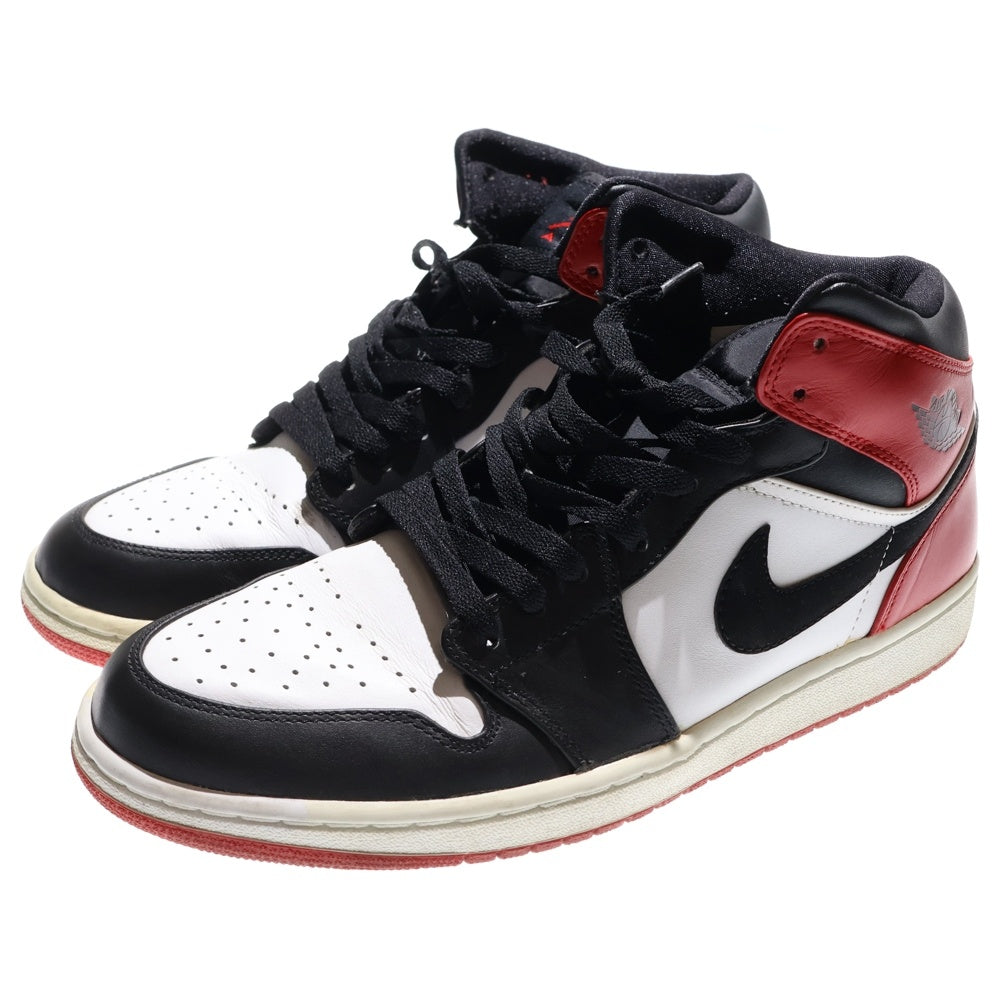 NIKE(ナイキ) 【観賞用 2007年製】AIR JORDAN 1 RETRO BMP OLD LOVE BLACK TOE エアジョーダン1 つま黒 ハイカットスニーカー 136085-102