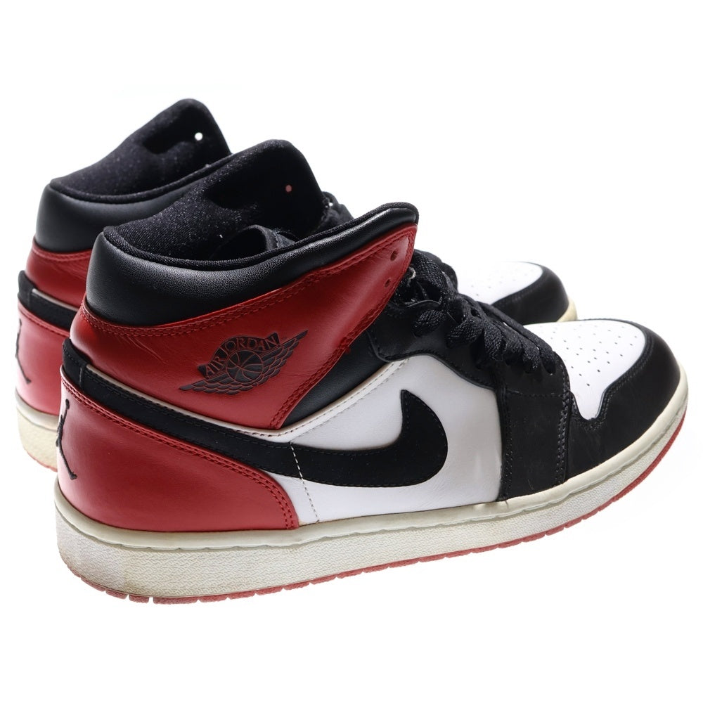 NIKE(ナイキ) 【観賞用 2007年製】AIR JORDAN 1 RETRO BMP OLD LOVE BLACK TOE エアジョーダン1 つま黒 ハイカットスニーカー 136085-102