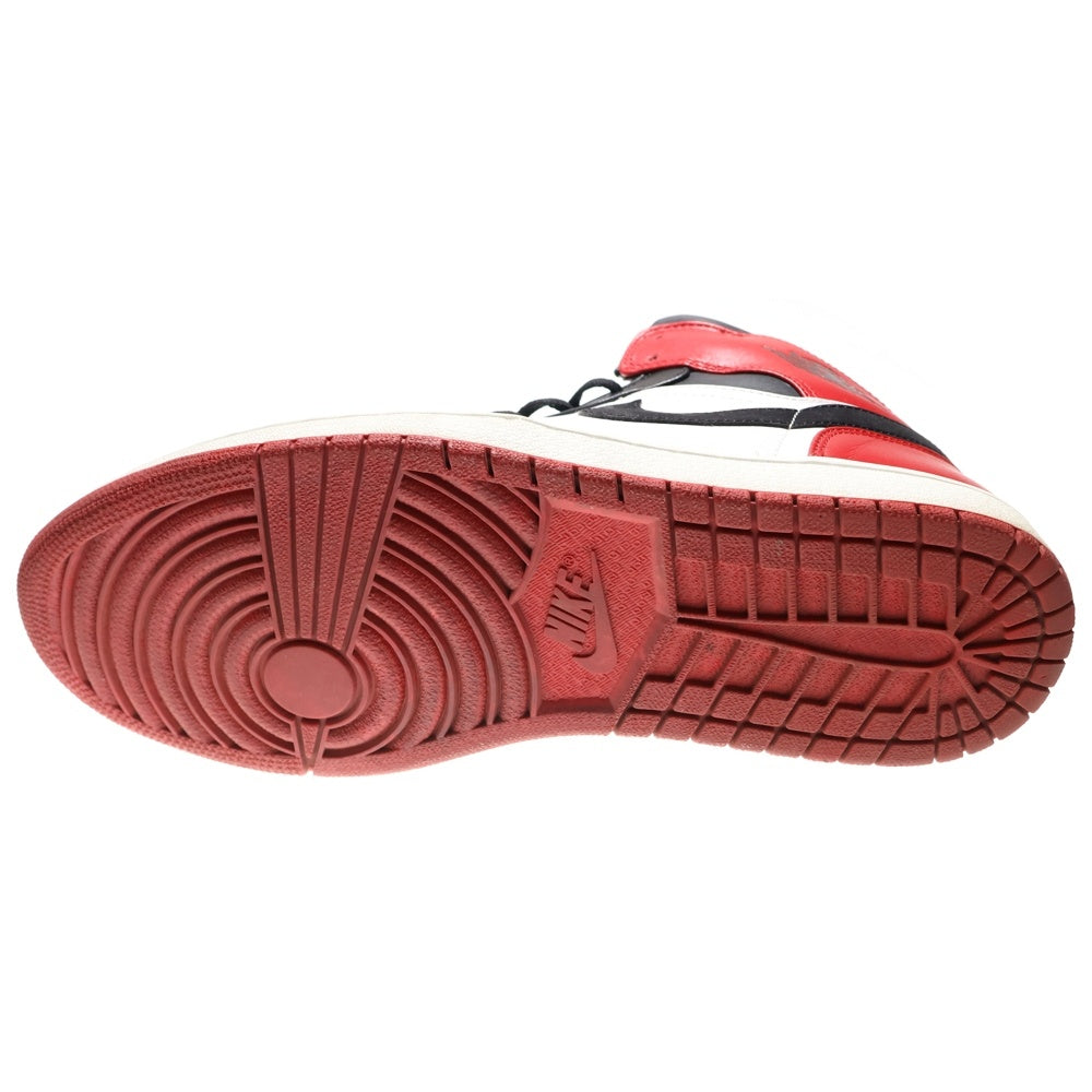 NIKE(ナイキ) 【観賞用 2007年製】AIR JORDAN 1 RETRO BMP OLD LOVE BLACK TOE エアジョーダン1 つま黒 ハイカットスニーカー 136085-102