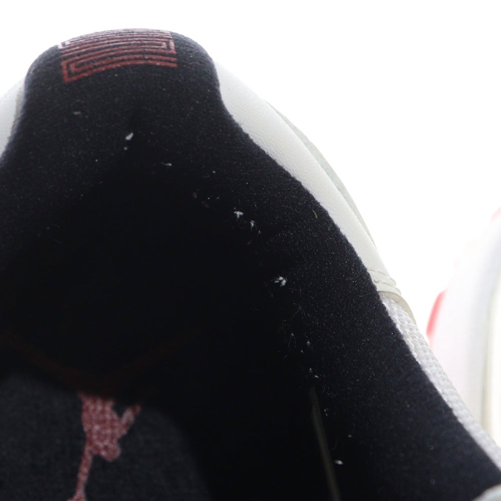 NIKE(ナイキ) 【観賞用 2012年製】AIR JORDAN 11 RETRO LOW エアジョーダン11 レトロ ローカットスニーカー ホワイト/レッド US11.5/29.5cm 528895-101