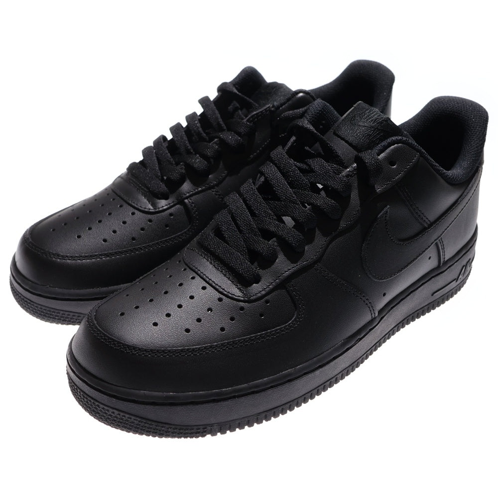 NIKE(ナイキ) AIR FORCE 1 07 エアフォース1 ローカットスニーカー ブラック US11/29cm 315122-001