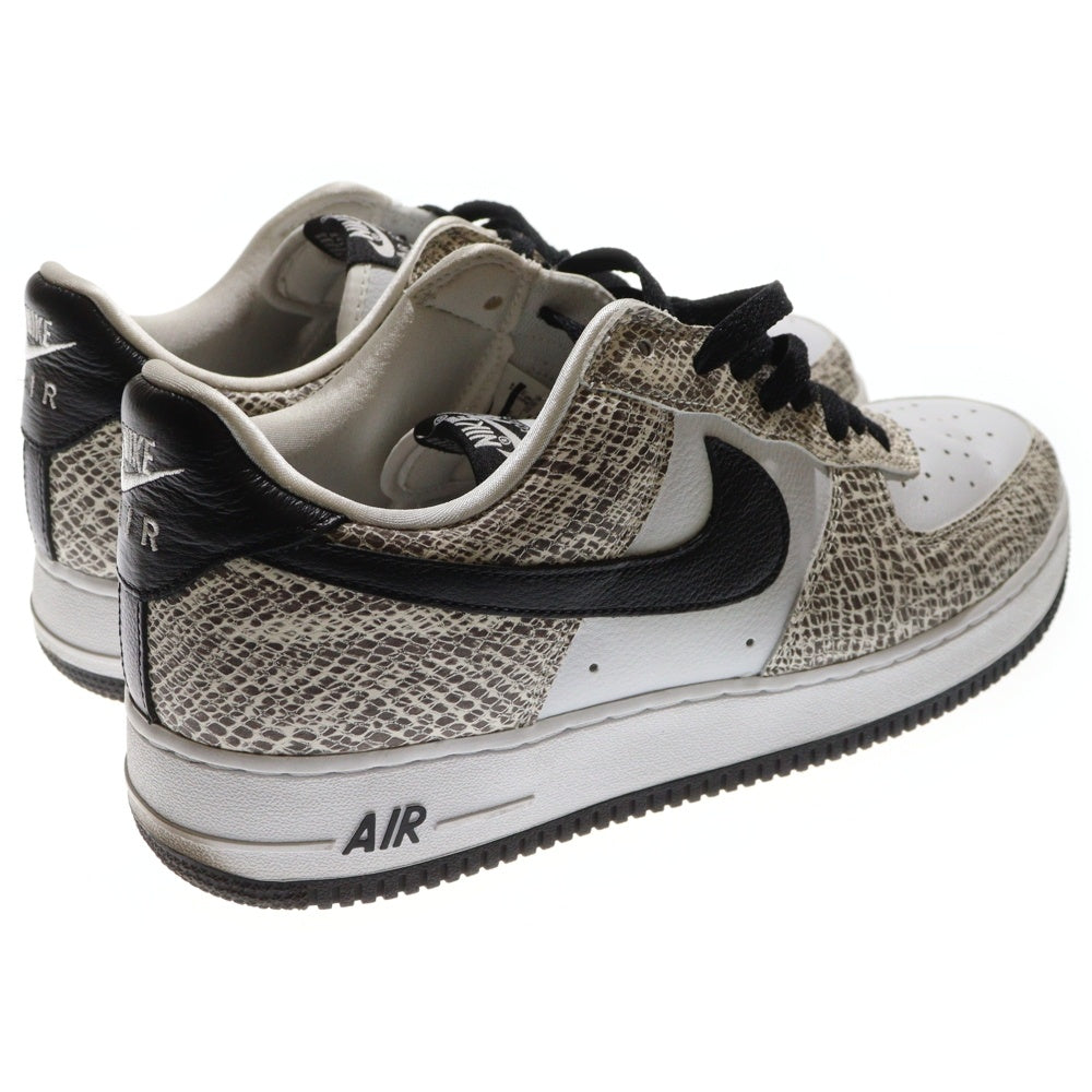 NIKE(ナイキ) AIR FORCE 1 LOW RETRO COCOA SNAKE エアフォース1 レトロ ココアスネーク ローカットスニーカー ホワイト US11/29m 845053-104