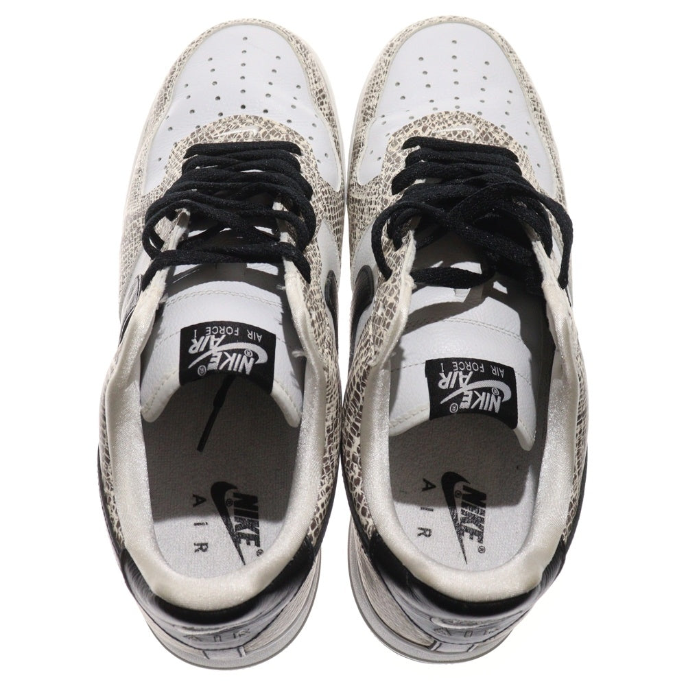NIKE(ナイキ) AIR FORCE 1 LOW RETRO COCOA SNAKE エアフォース1 レトロ ココアスネーク ローカットスニーカー ホワイト US11/29m 845053-104