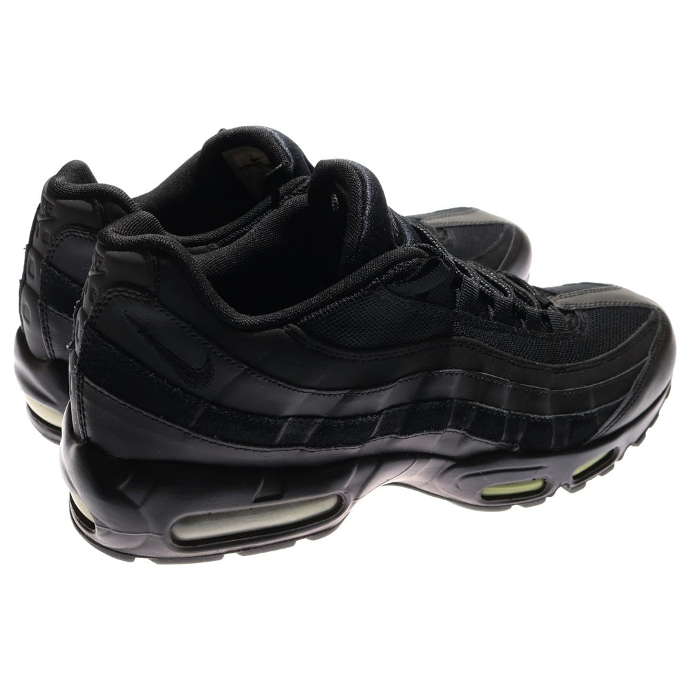 NIKE(ナイキ) 【観賞用 2016年製】WMNS AIR MAX 95 ESSENTIAL ウィメンズ エアマックス95 エッセンシャル ローカットスニーカー ブラック US12/30cm 749766-009 レディース