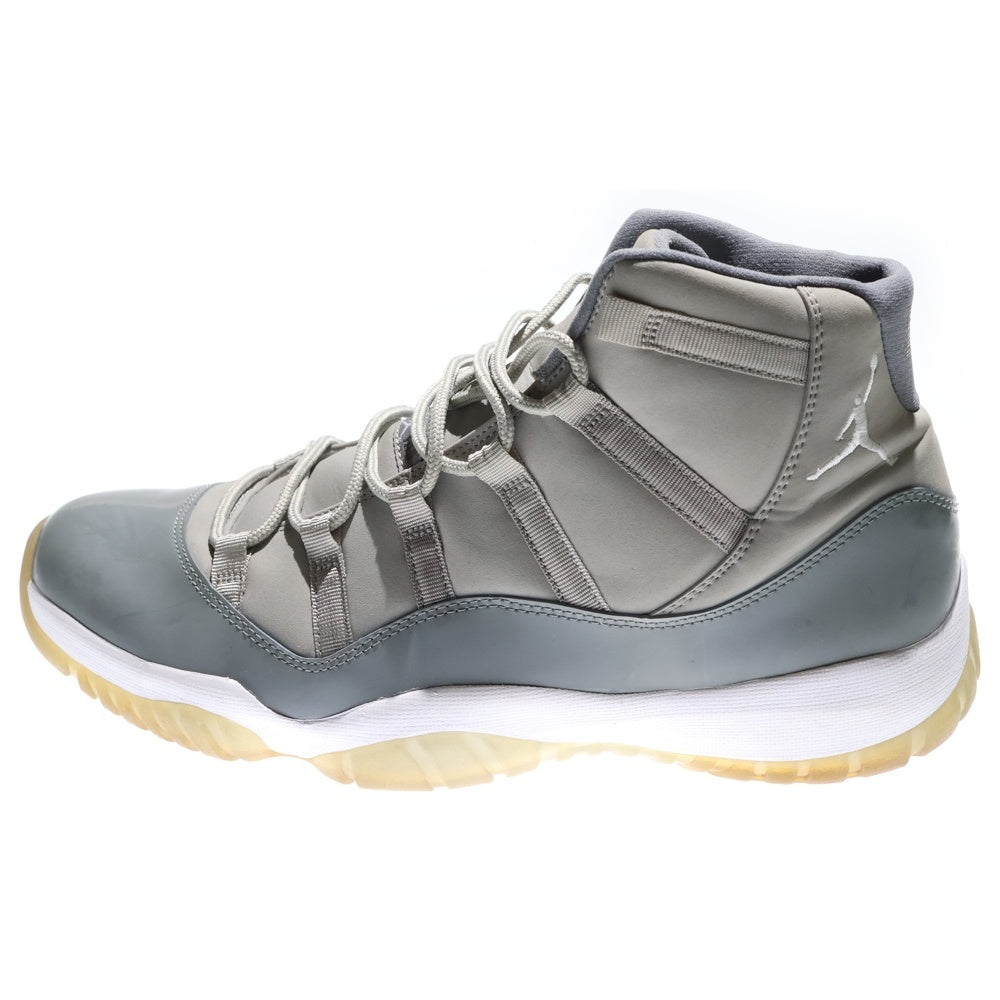NIKE(ナイキ) 【鑑賞用 2010年製】AIR JORDAN 11 RETRO HIGH COOL GREY エアジョーダン11 レトロ ハイカットスニーカー グレー US12/30cm 378037-001