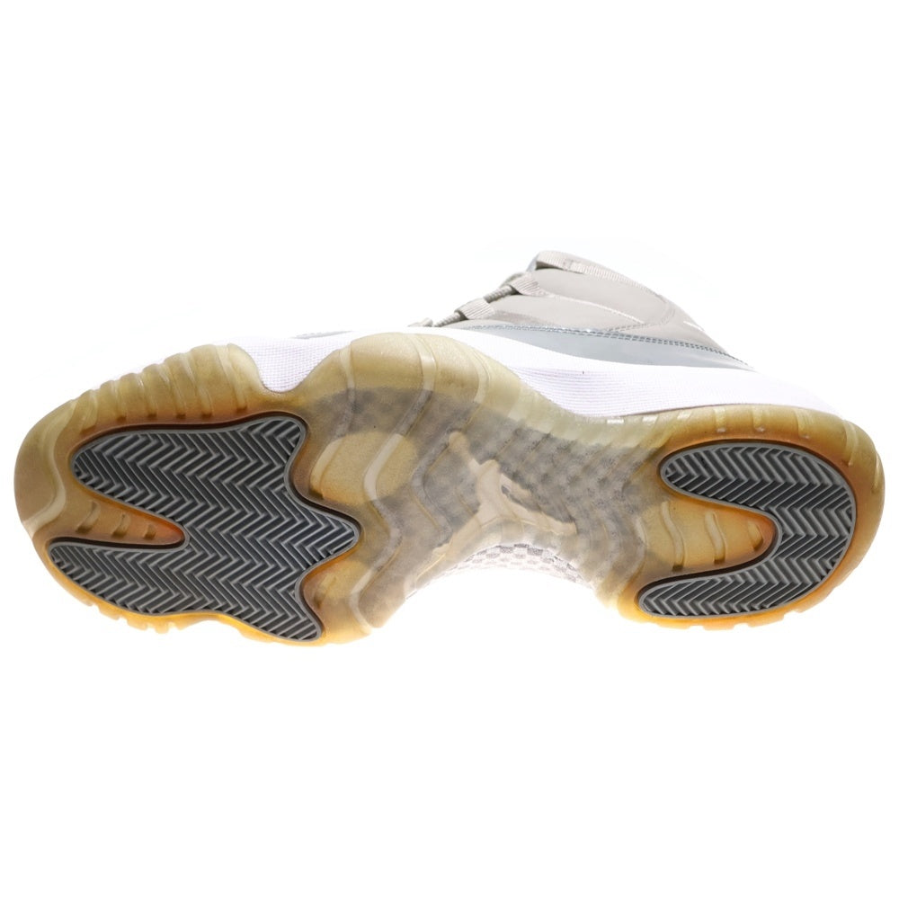 NIKE(ナイキ) 【鑑賞用 2010年製】AIR JORDAN 11 RETRO HIGH COOL GREY エアジョーダン11 レトロ ハイカットスニーカー グレー US12/30cm 378037-001