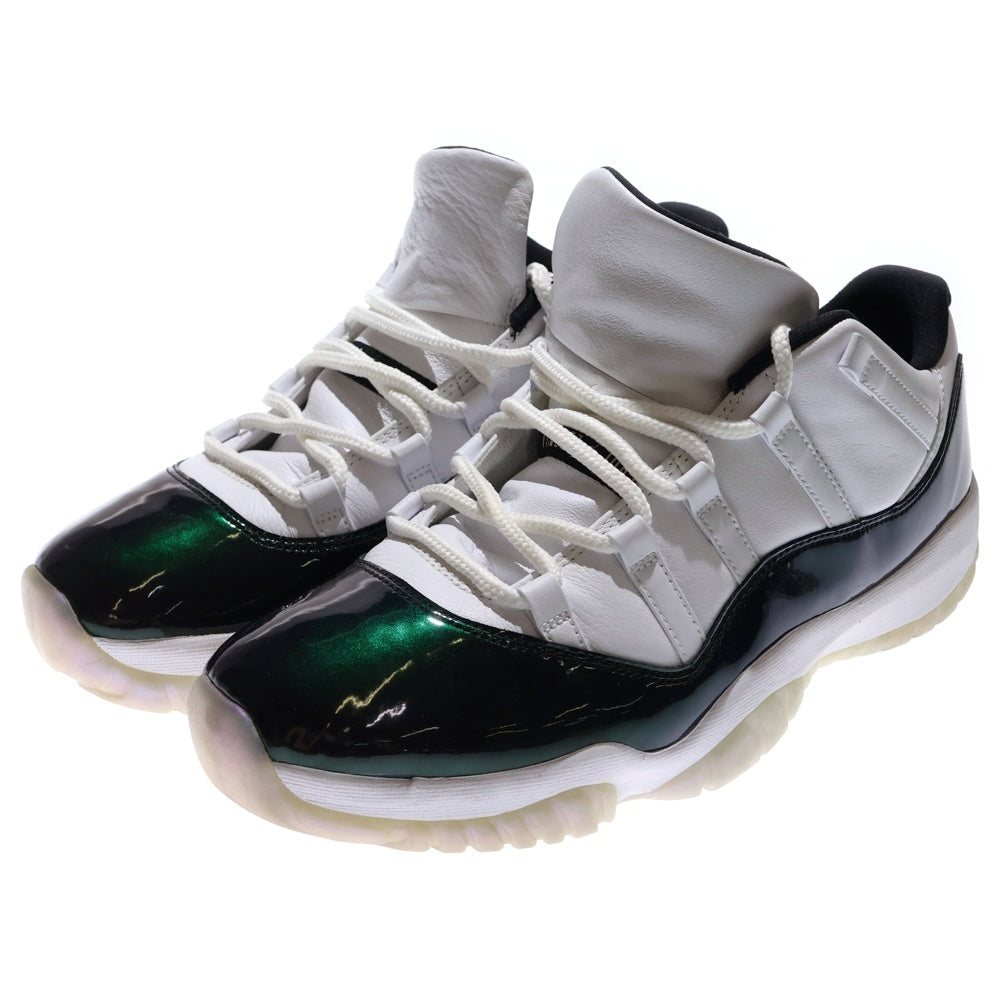 NIKE(ナイキ) 【鑑賞用 2014年製】AIR JORDAN 11 RETRO LOW CONCORD エアジョーダン11 レトロ コンコルド ローカットスニーカー ホワイト/ブラック US11.5/29.5cm 528895-153
