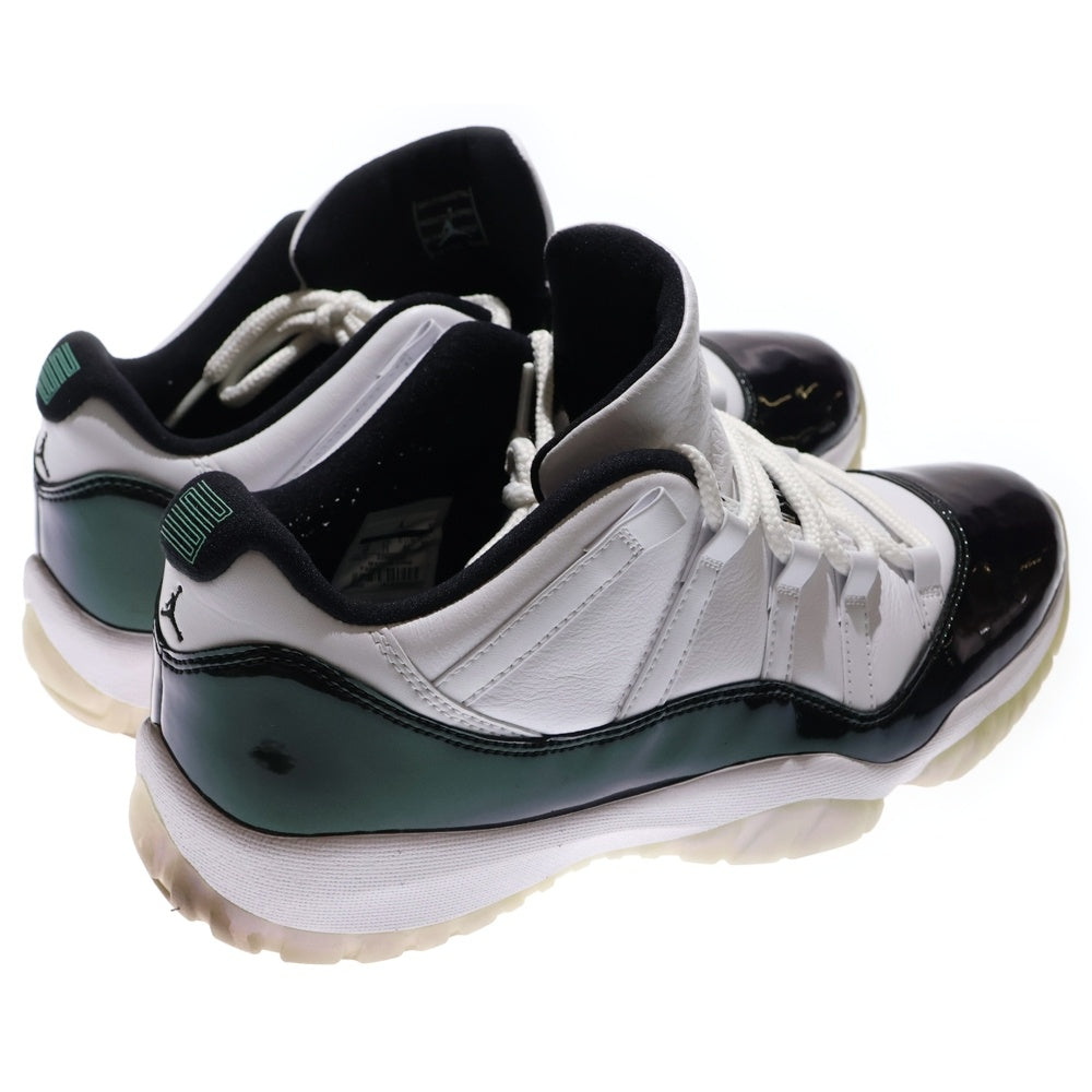 NIKE(ナイキ) 【鑑賞用 2014年製】AIR JORDAN 11 RETRO LOW CONCORD エアジョーダン11 レトロ コンコルド ローカットスニーカー ホワイト/ブラック US11.5/29.5cm 528895-153