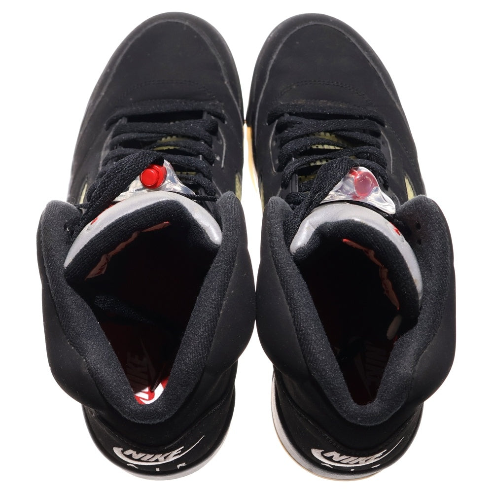 NIKE(ナイキ) AIR JORDAN 5 RETRO OG エアジョーダン レトロ ハイカットスニーカー ブラック US11/29cm 845035-003