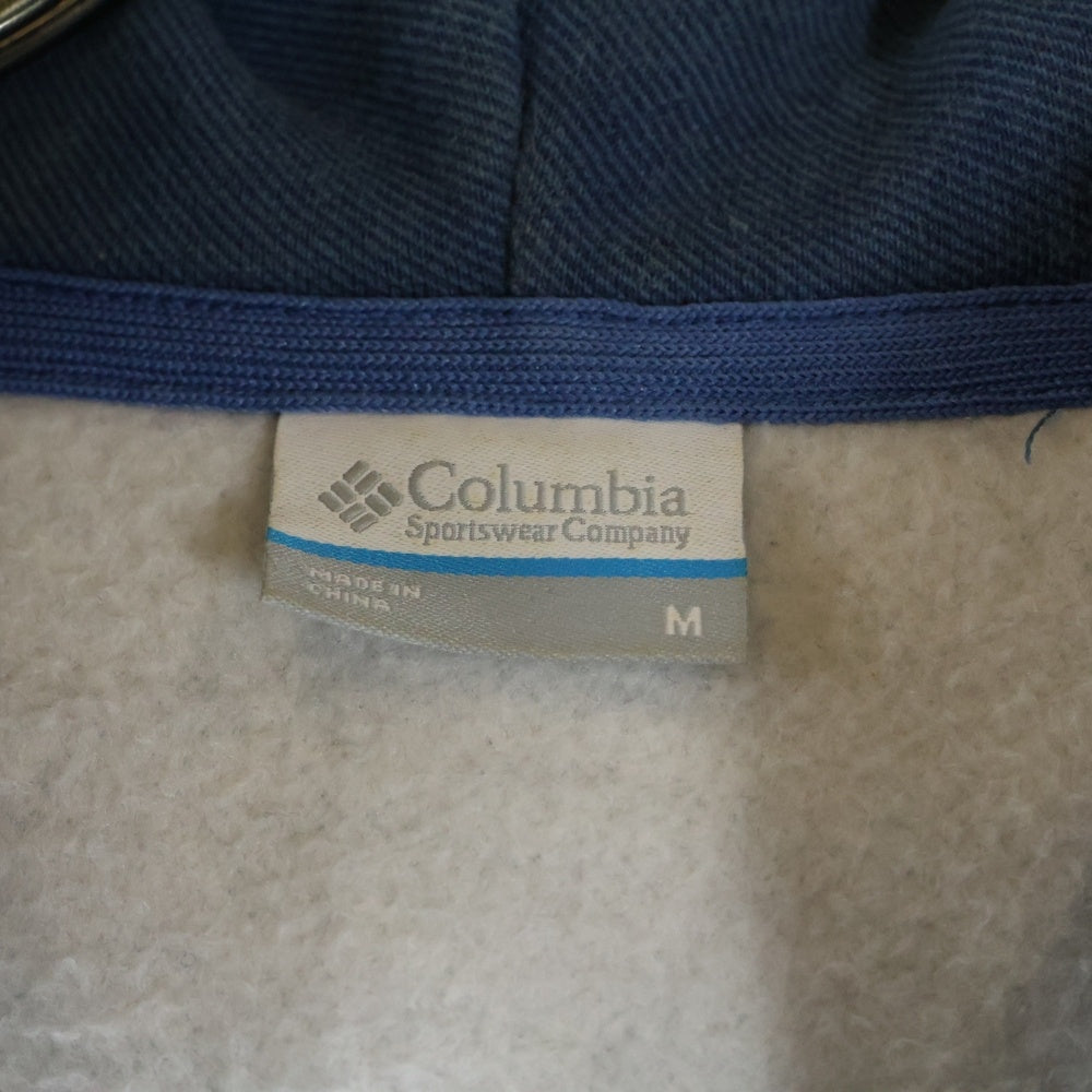 Columbia(コロンビア) ジップアップ フーディープルオーバーパーカー ブルー 217 pm1642